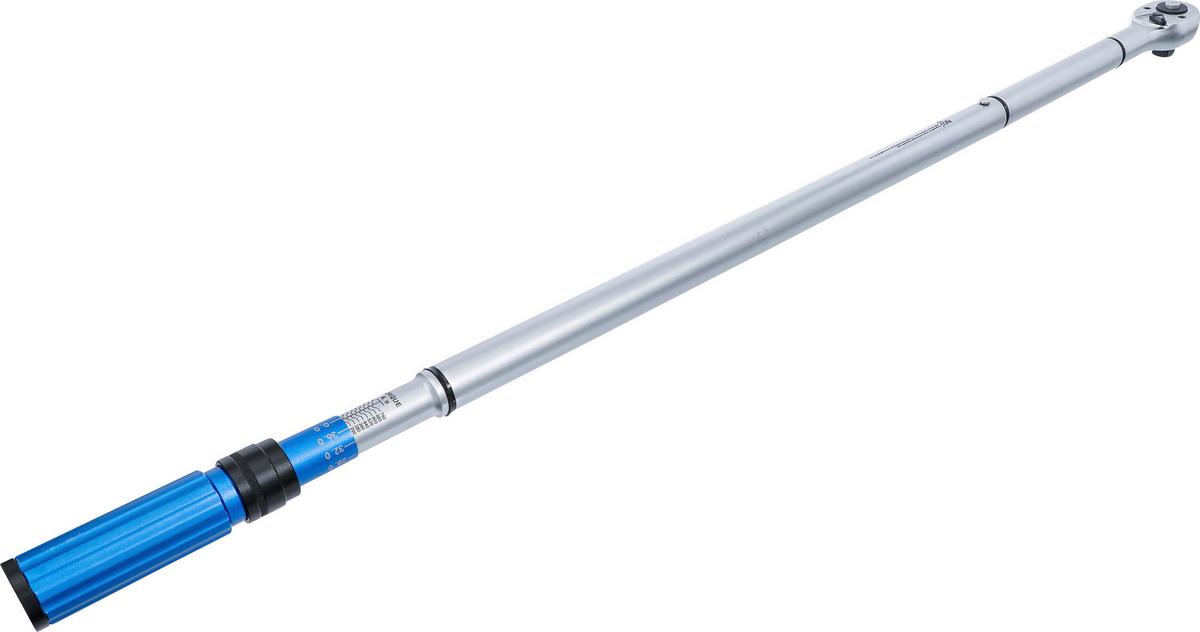 Drehmomentschlüssel Abtrieb Blau/Silberfarben B: 5,8 cm - Blau/Silberfarben, Basics (5,8/123,5cm)