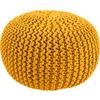 PODSEDÁK Aline, 50x30cm - žlutá, textil (50/30cm) - Premium Living