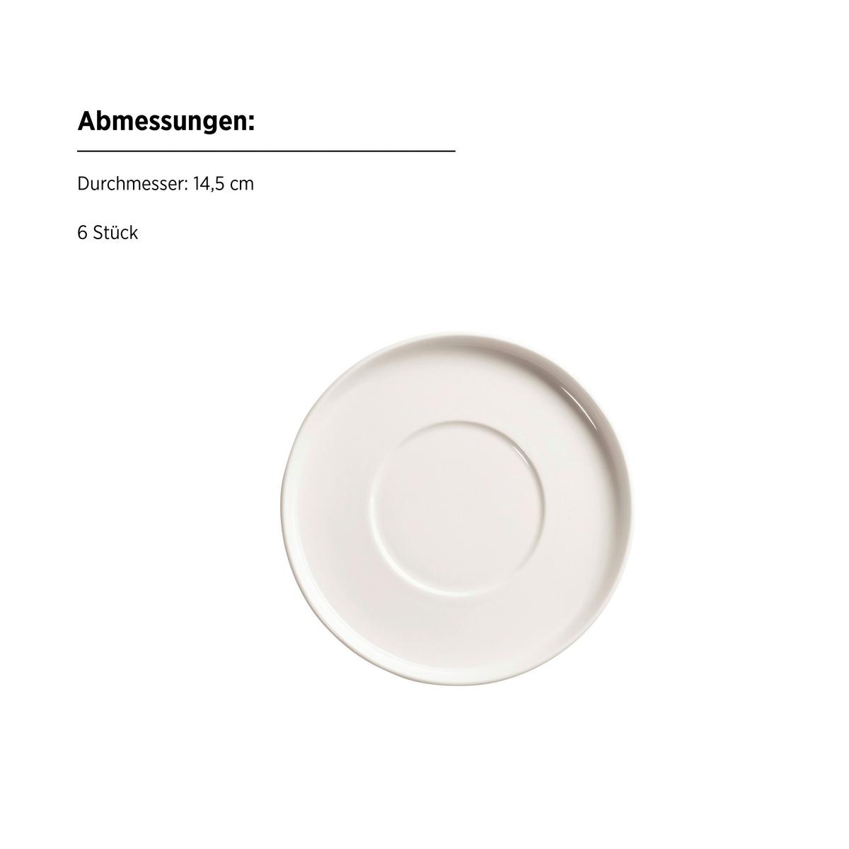 Kaffeeservice Sita - Weiß, Trend, Keramik - Mäser