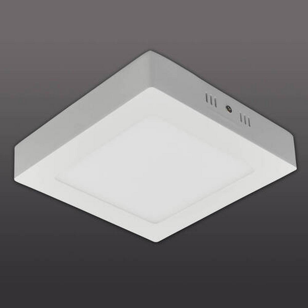 Led-deckenleuchte L: 17 Cm 1-Flammig - Weiß, Design, Kunststoff/Metall (17cm) - Näve