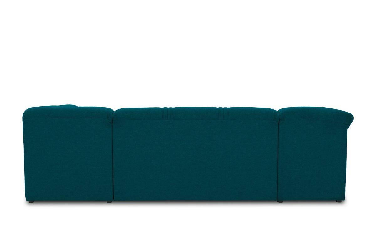 Wohnlandschaft Sarafina Dunkelblau - Schwarz/Dunkelblau, KONVENTIONELL, Textil (146/295/180cm) - MID.YOU