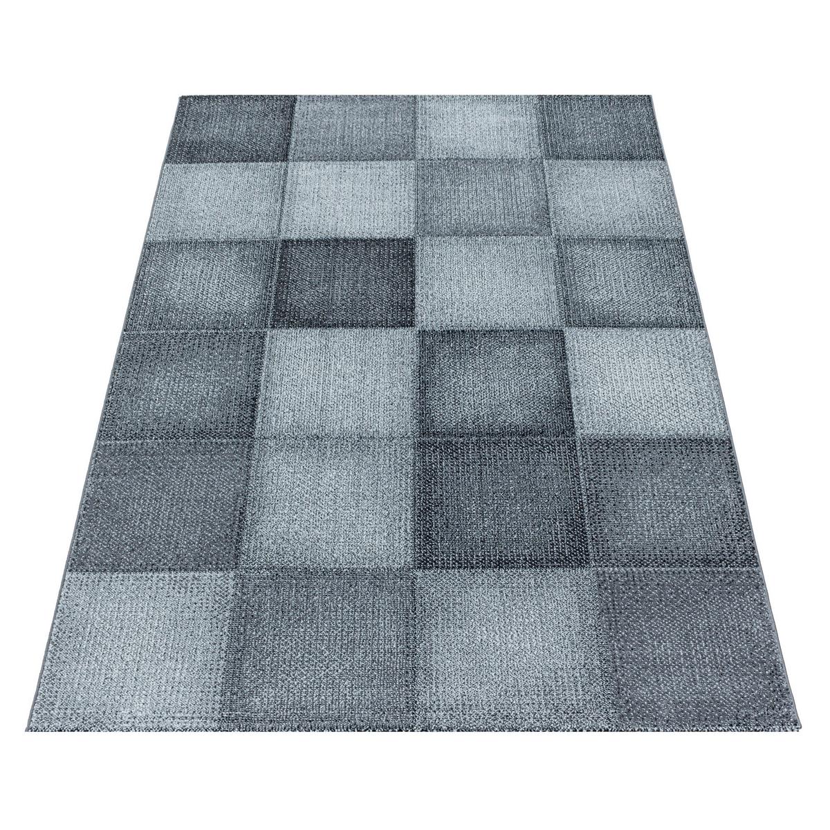 Webteppich Grau Naturfaser Ottawa 140x200 cm - Grau, Design, Textil (140/200cm)