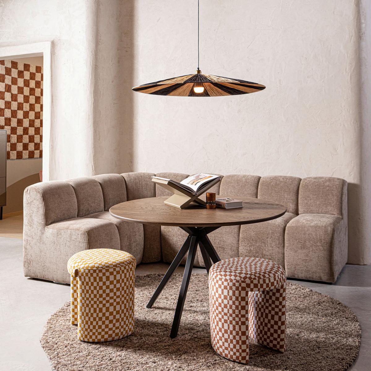 TISCHGESTELL Tablo Schwarz B: 80cm - Schwarz, MODERN, Metall (80/72/80cm) - Livetastic