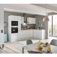 Eckküche Turin Weiß/Eiche Dekor 300x165 cm - Weiß/Eiche Artisan, Basics, Holzwerkstoff (300/165cm) - MID.YOU