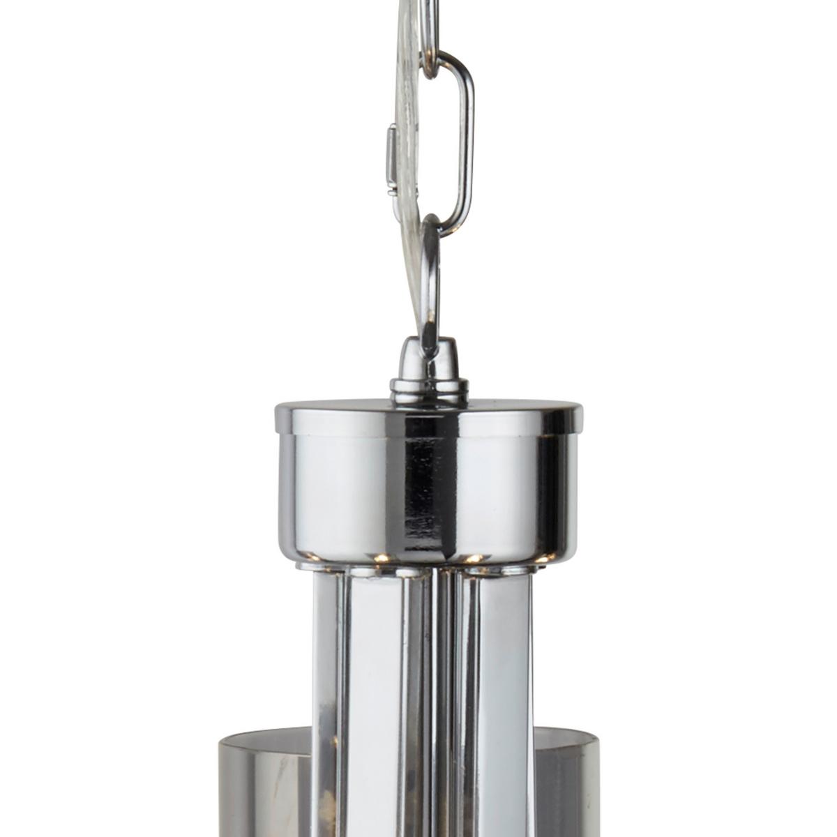 Kronleuchter 9045-5cc Catalina - Chromfarben, KONVENTIONELL, Glas/Metall (51/118cm)