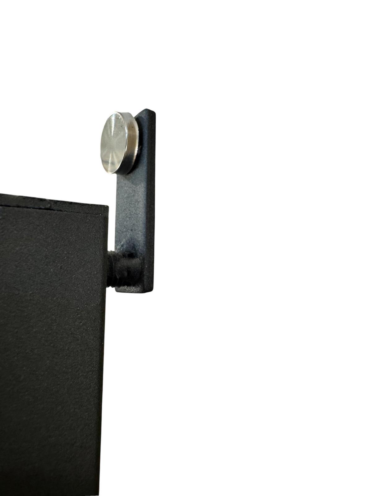 Sichtschutz "Auenland" 3-teilig, schwarz - Basics (150/150/2cm)