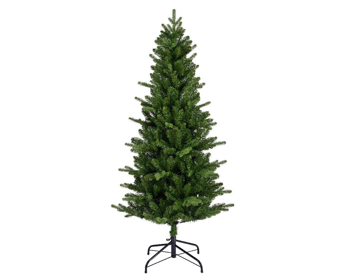 Vianočný stromček Výška: 180cm, Ø: 93 cm - zelená, Konventionell, kov/plast (93/180cm) - Mömax