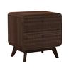 Nachttisch Cassie Walnuss Dekor B: 51 Cm - Walnussfarben, Design, Holz/Holzwerkstoff (51/53/39cm) - MID.YOU