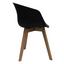 Stuhl-Set Noan 4-Er Set Schwarz - Schwarz/Naturfarben, MODERN, Holz/Kunststoff (60/78,5/44cm) - Livetastic Stuhl-Set Noan 4-Er Set Schwarz - Schwarz/Naturfarben, MODERN, Holz/Kunststoff (60/78,5/44cm) - Livetastic