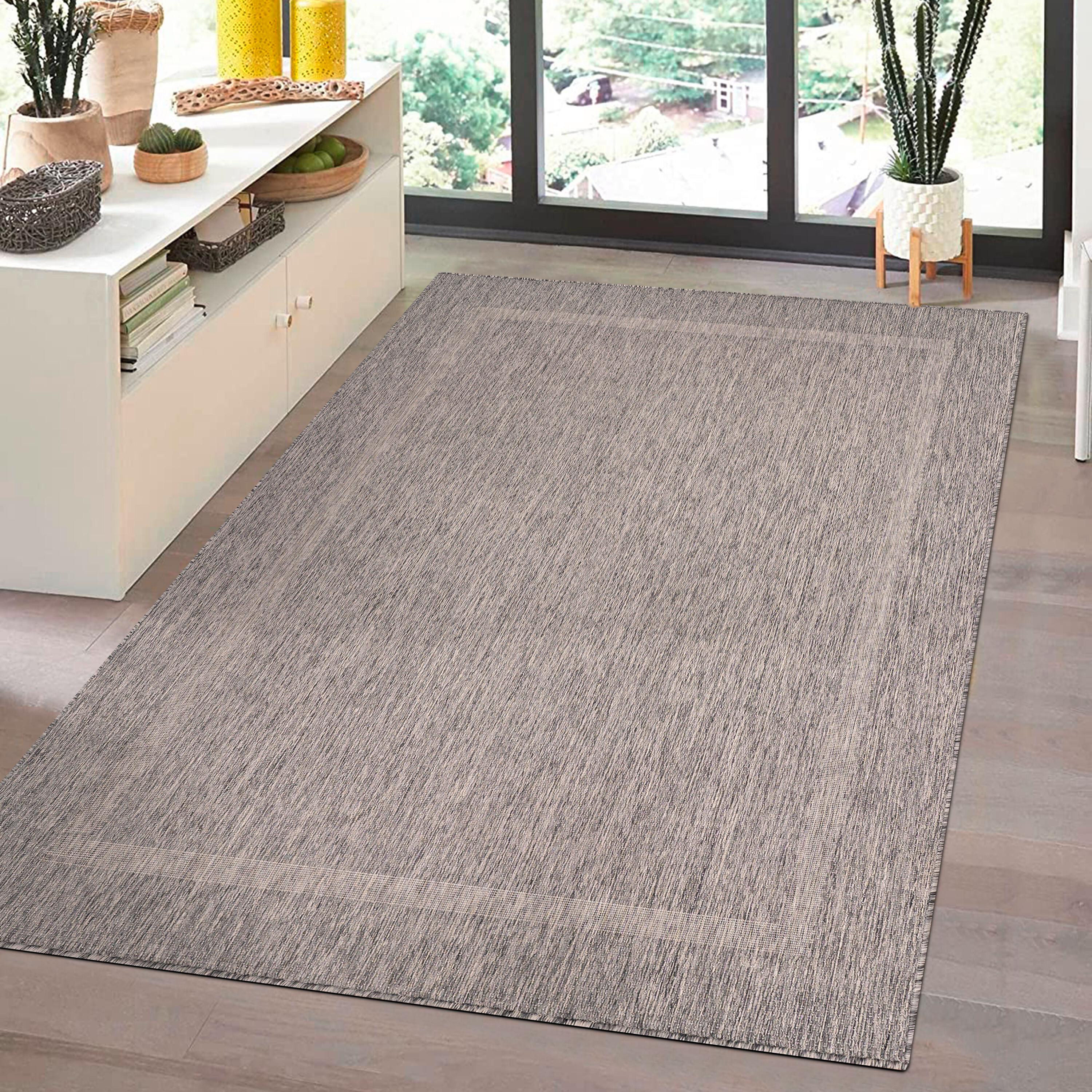 Flachwebteppich Relax - Grau, Basics, Textil (240/340cm) - Novel