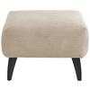 Hocker Colori Beige B: 66 cm - Beige/Schwarz, MODERN, Holz/Textil (66/44/66cm) - MID.YOU