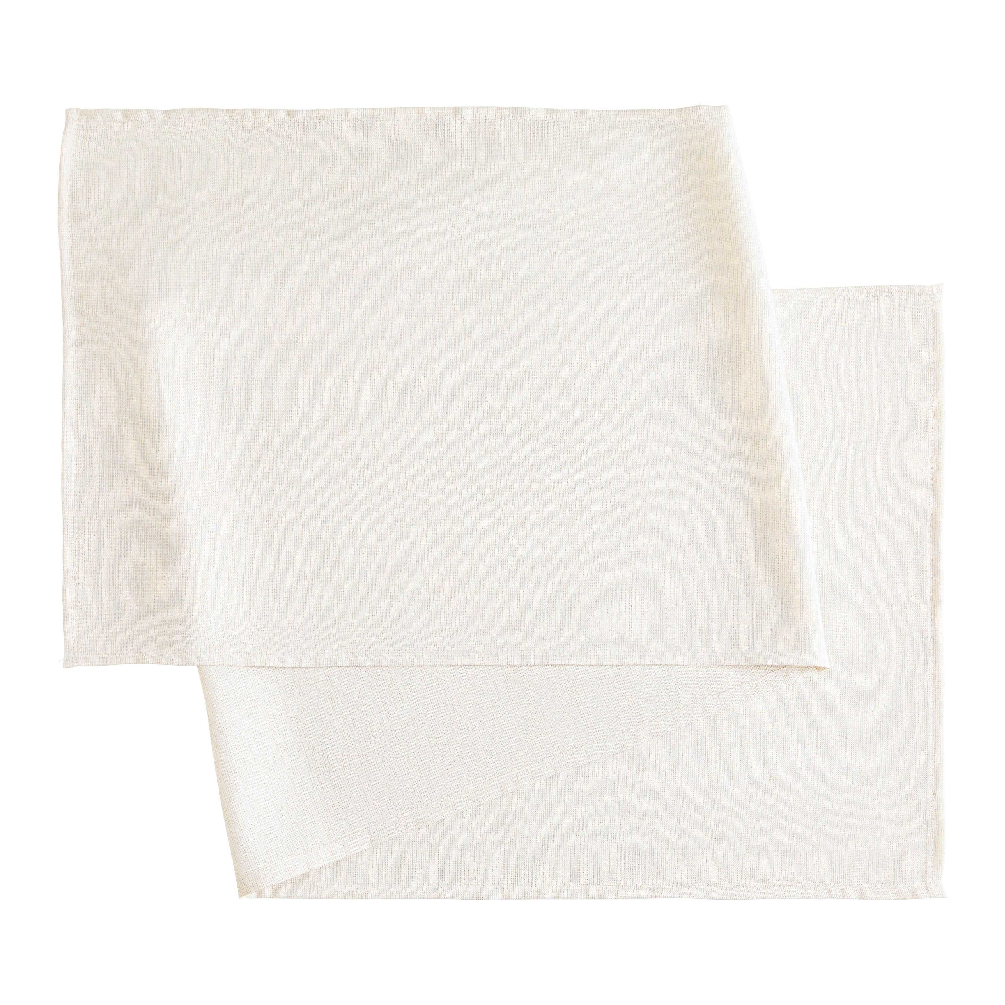 BĚHOUN NA STŮL ESTHER - bílá/barvy zlata, textil (40/150cm) - Mömax