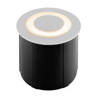 Wegeleuchte Limo - Schwarz/Weiß, Trend, Metall (6,2/6,2cm) - MAYTONI