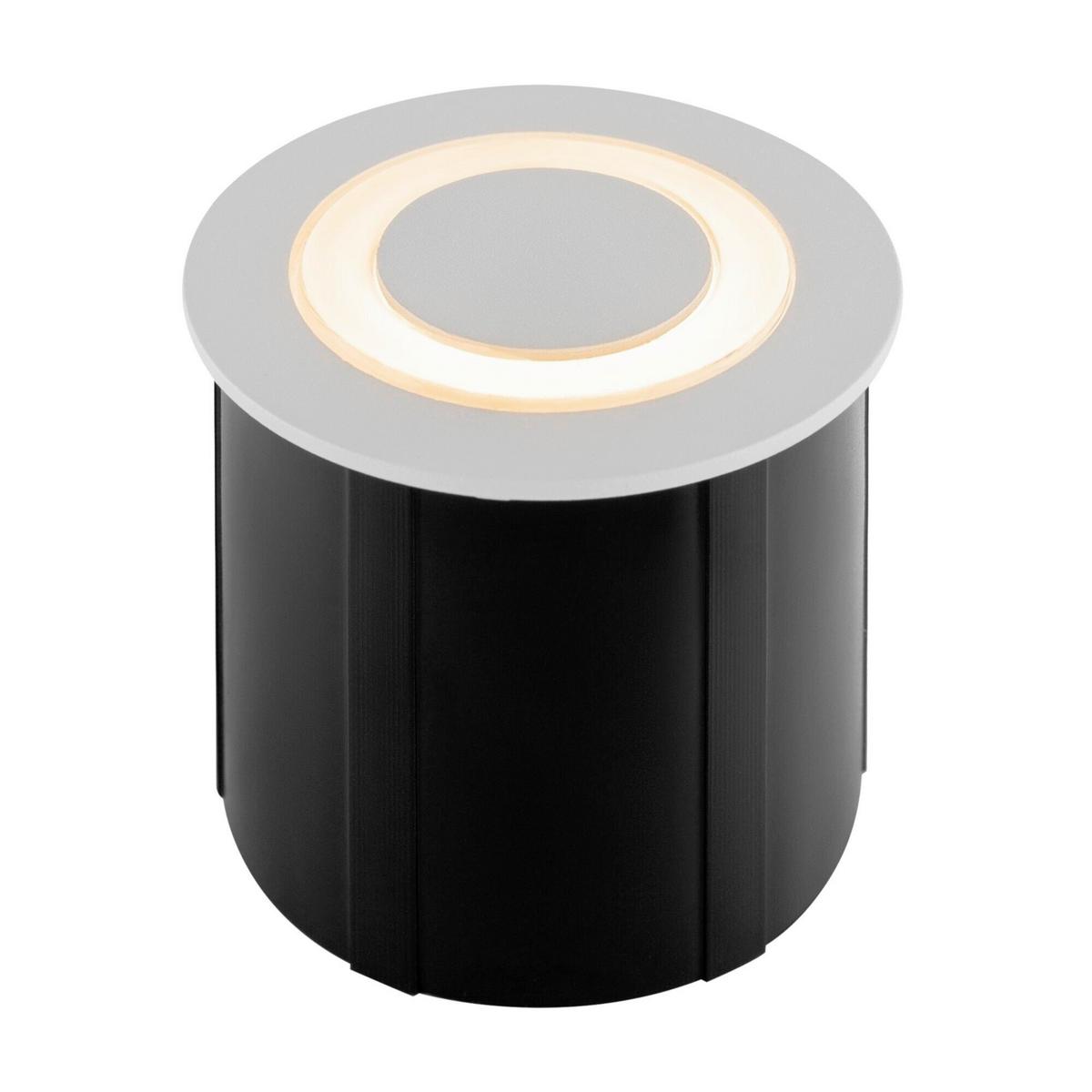 Wegeleuchte Limo - Schwarz/Weiß, Trend, Metall (6,2/6,2cm) - MAYTONI