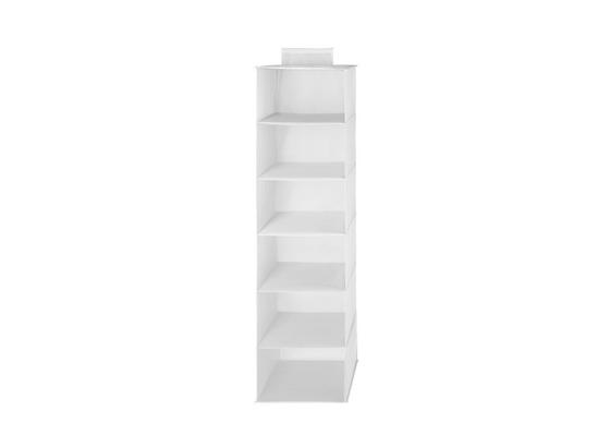Závesný Organizér Kläck -sb- - biela, textil (33/125cm) - Mömax modern living Závesný Organizér Kläck -sb- - biela, textil (33/125cm) - Mömax modern living
