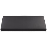 Sitzkissen Heidi 84,5x36,5 cm - Schwarz, MODERN, Textil (84,5/5,5/36,5cm)