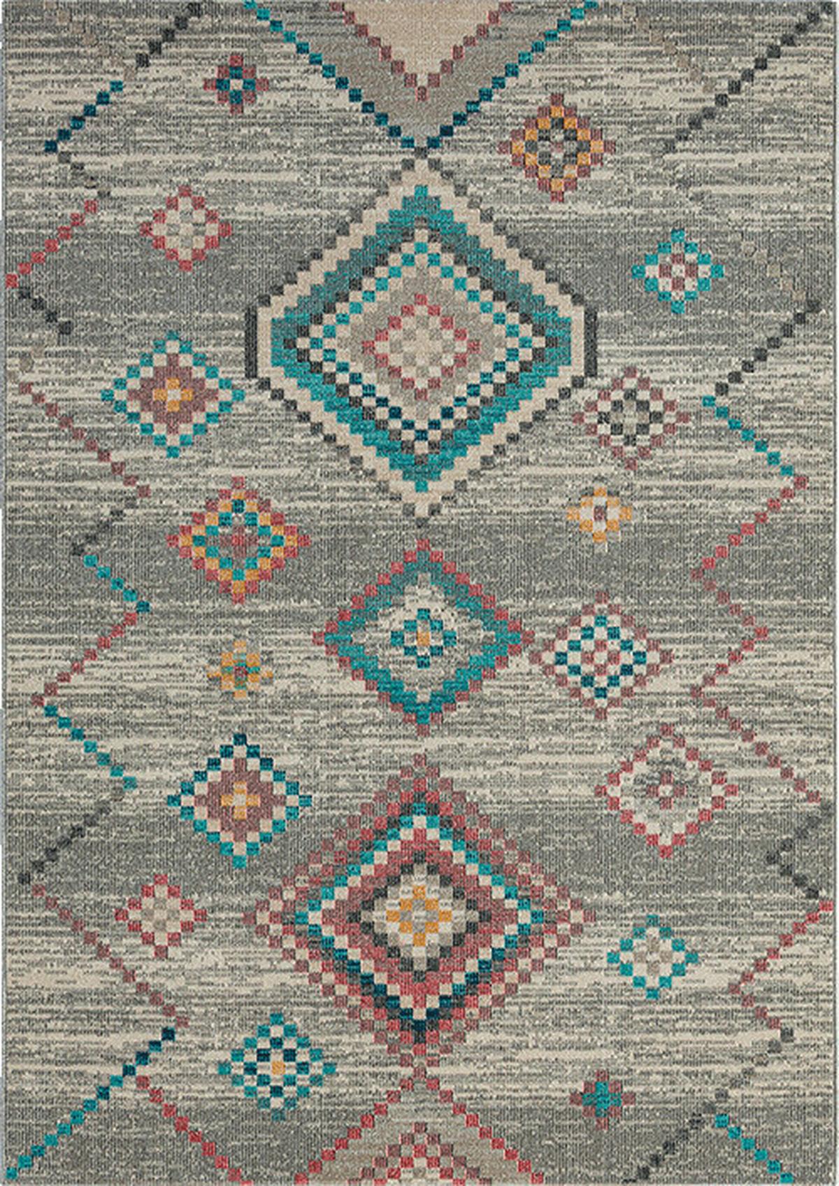 Läufer Salsa Outdoor 54509 - Pastellgrün/Creme, KONVENTIONELL, Textil (80/300cm)