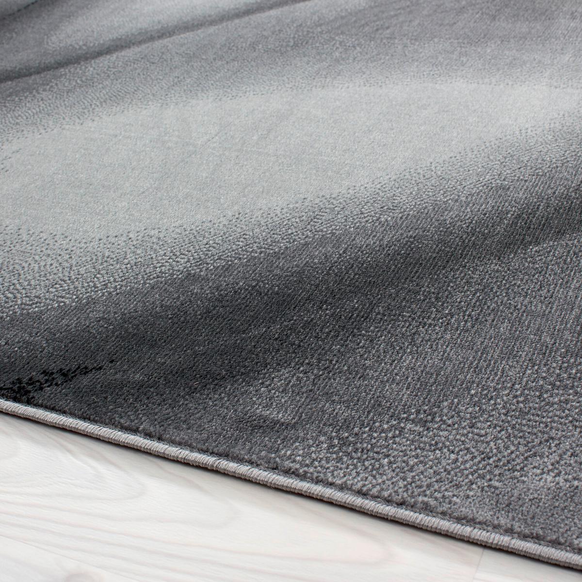 Flachwebteppich Miami - Schwarz, Design, Textil (140/200cm) - Novel