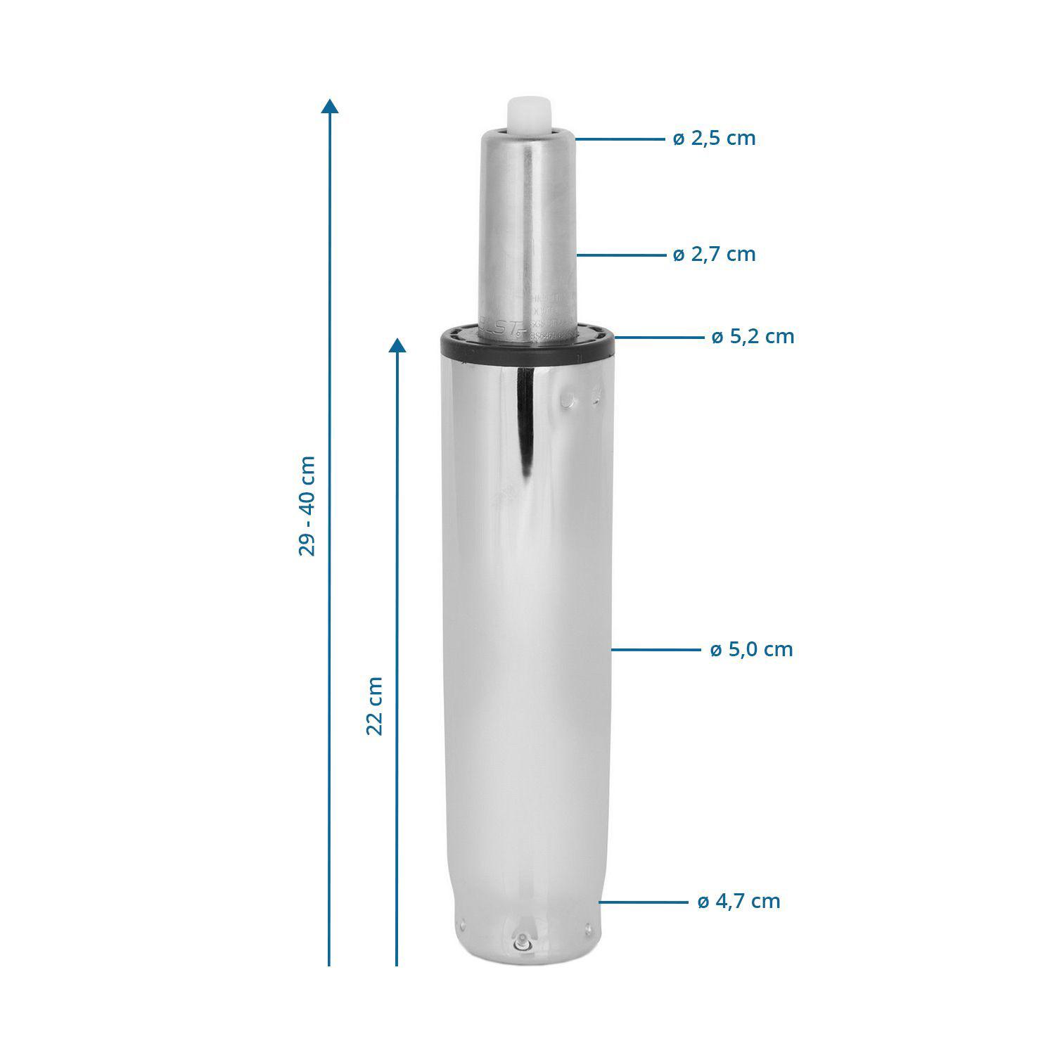 Gasdruckfeder Gf-L - Chromfarben, Basics, Metall (5,2/29-40/5,2cm) - MID.YOU