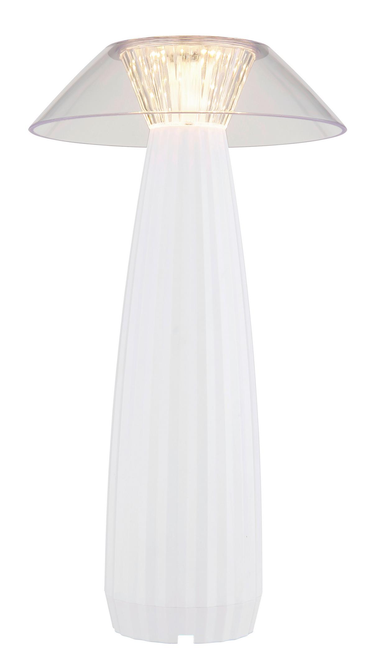 Akku-Tischleuchte 21021w - Design (15,4/28cm) - Globo