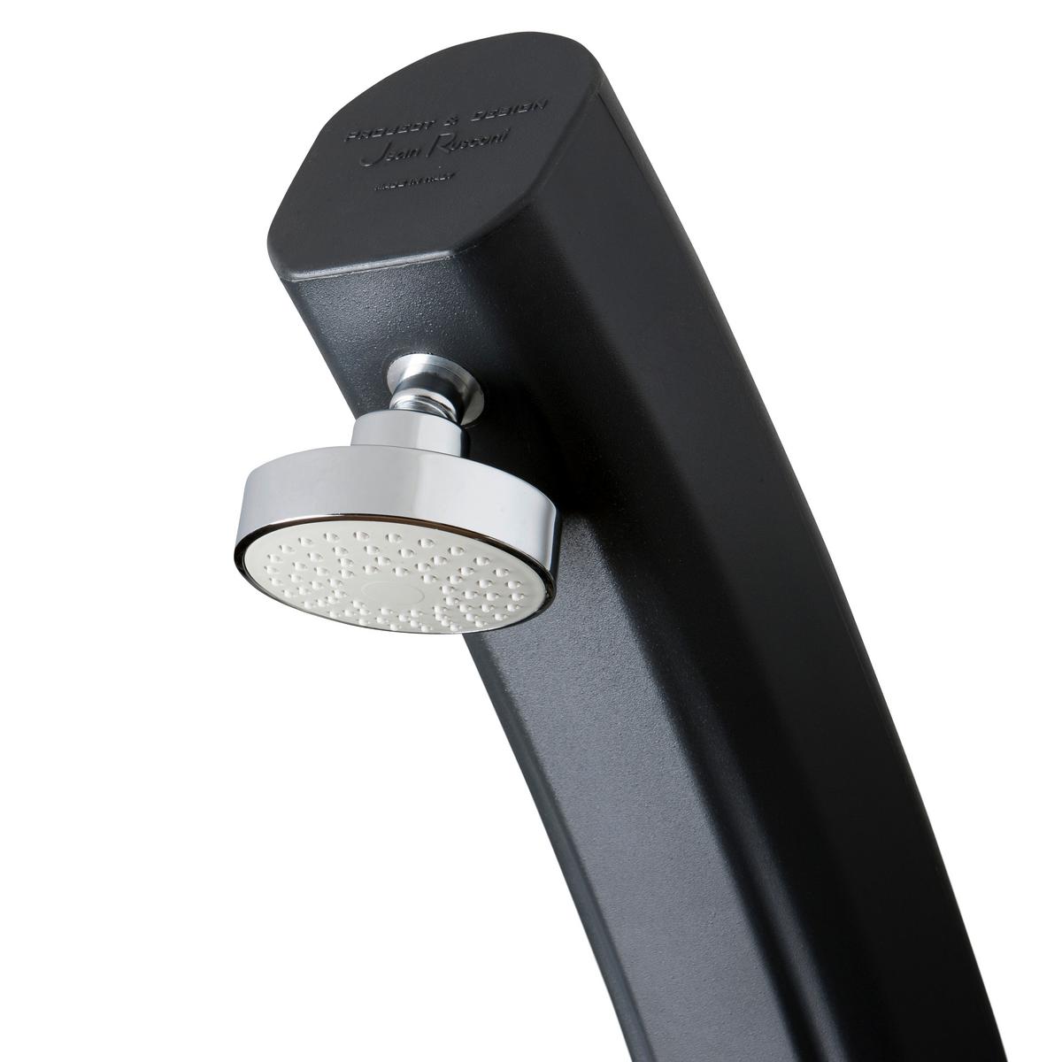 Solardusche, Schwarz Lxbxh: 19x17x219 Cm - Schwarz, KONVENTIONELL, Kunststoff/Metall (19/17/219cm) - Gre