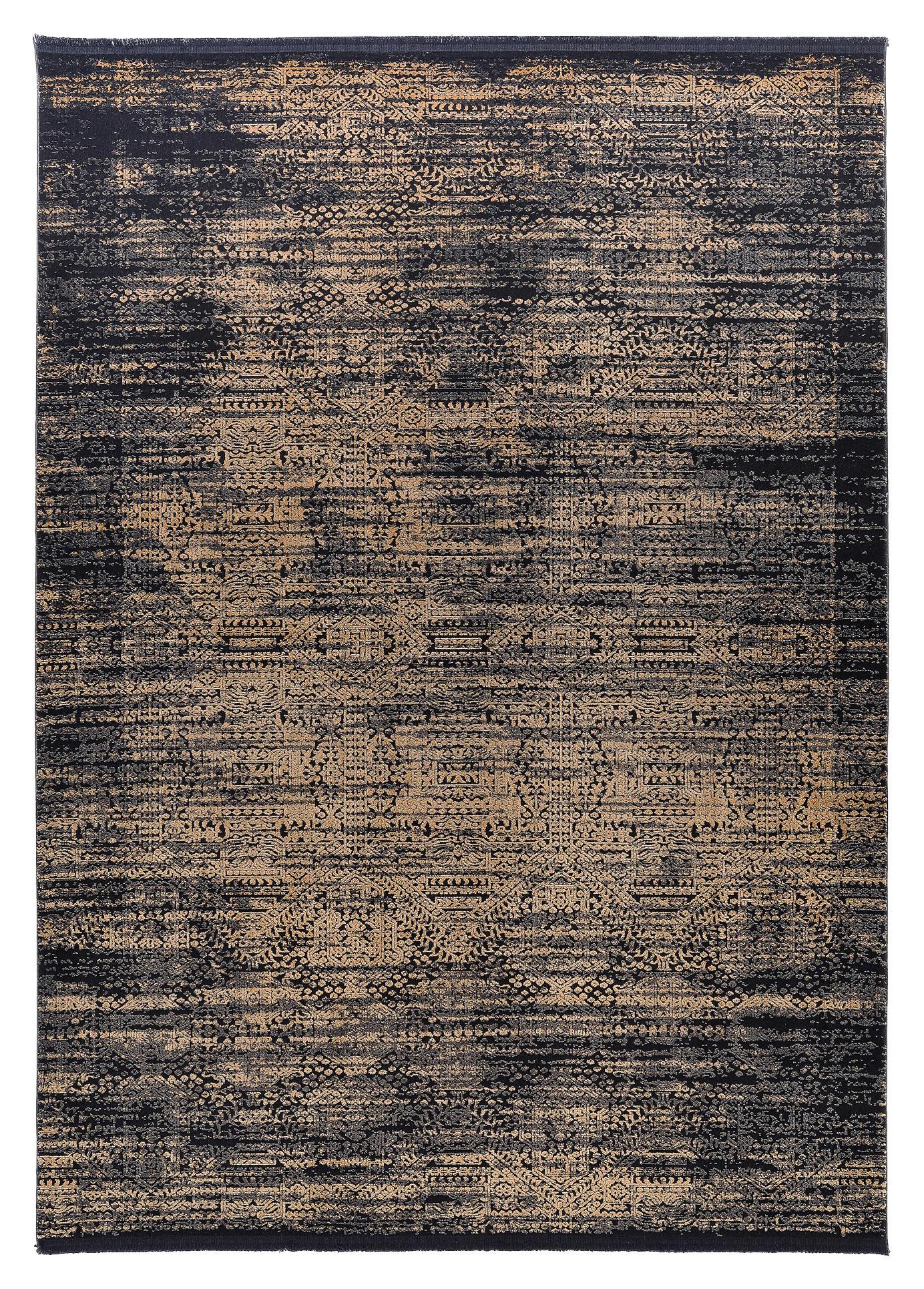Webteppich Rio Goldfarben 78x150 cm - Goldfarben, Design, Textil (78/150cm) - Dieter Knoll