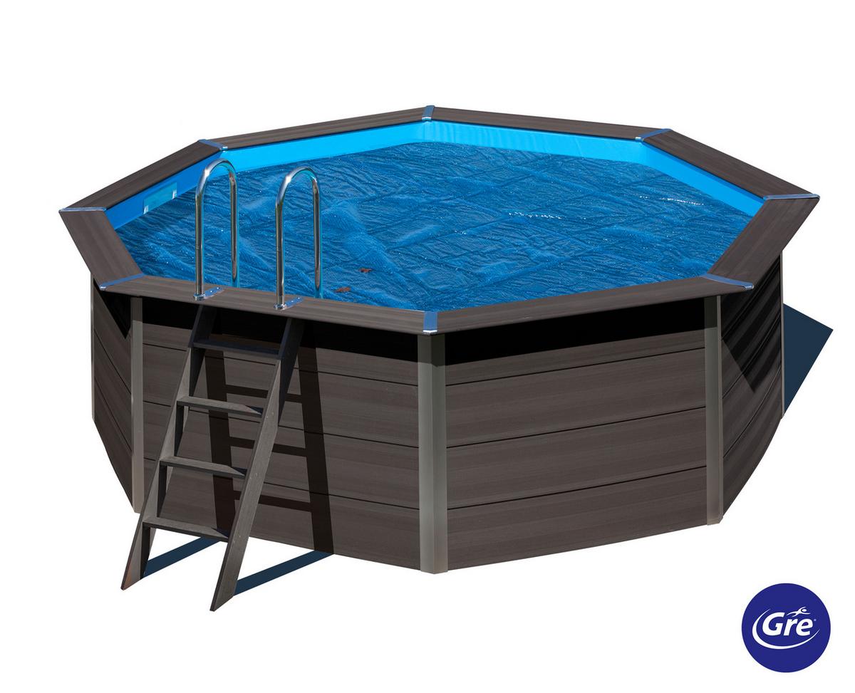 Poolabdeckplane Sommerabdeckplane - Blau, KONVENTIONELL, Kunststoff (280/420cm) - Gre