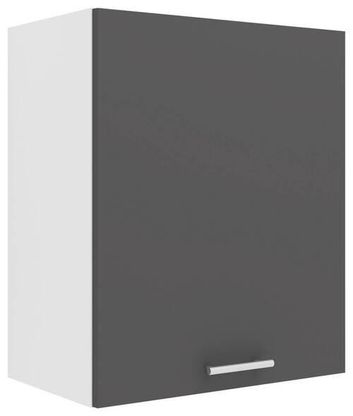 Küchenoberschrank Esilo B: 50 cm Anthrazit/Weiß - Anthrazit/Weiß, KONVENTIONELL, Holzwerkstoff (50/60/31cm) - MID.YOU