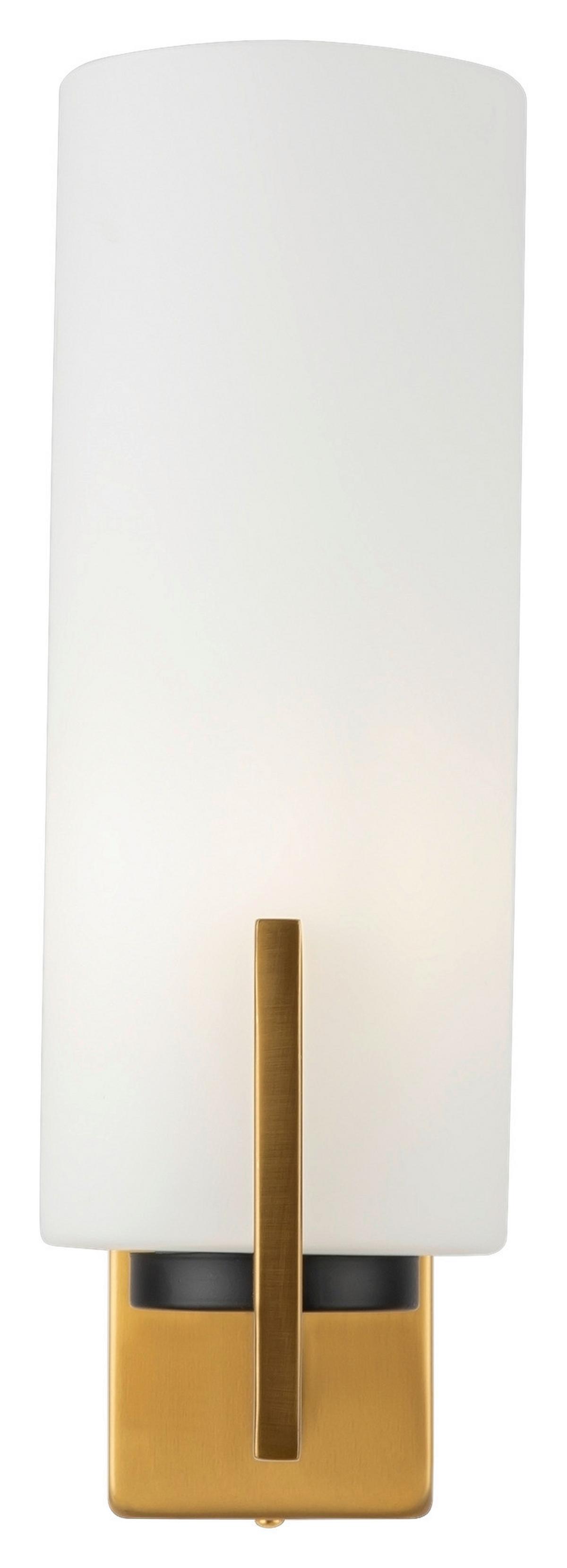 LED-Wandleuchte Fortano 1-Flammig, - Messingfarben, Trend, Glas/Metall (10/31/18,5cm) - MAYTONI