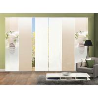 Flächenvorhang 6er Set Benessa - Naturfarben, Design, Textil (60/245cm) - Schmidt W. Gmbh