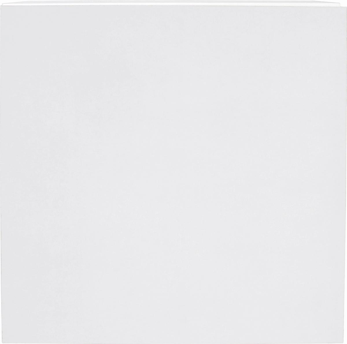 Hängeelement Geno B: 50 cm Weiß - Weiß, MODERN, Holzwerkstoff (50/51/28cm)