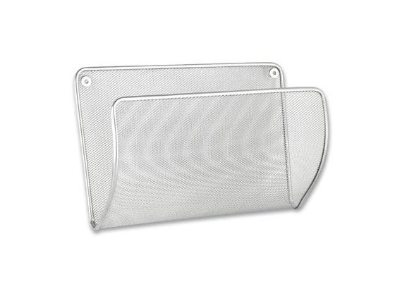 Šanon Na Časopisy Mesh - barvy stříbra, kov (32,5/21,5/13cm) Šanon Na Časopisy Mesh - barvy stříbra, kov (32,5/21,5/13cm)