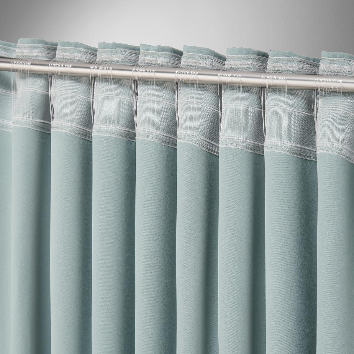 ZATEMŇOVACÍ ZÁVES HENRI - svetlozelená, textil (135/245cm) - Mömax