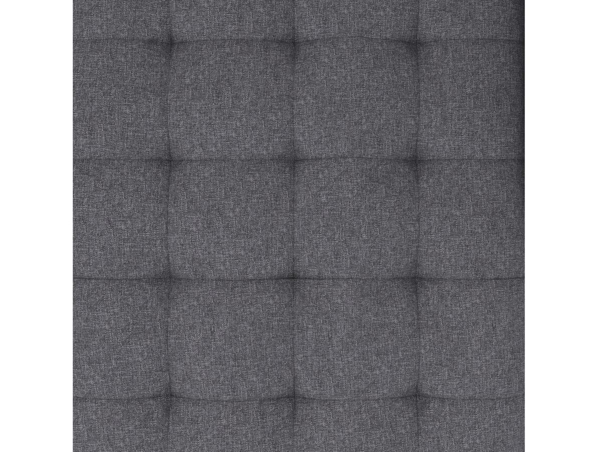 Ecksofa Palermo Grau, mit Stauraum - Schwarz/Grau, Basics, Textil (213/154cm) - Livetastic