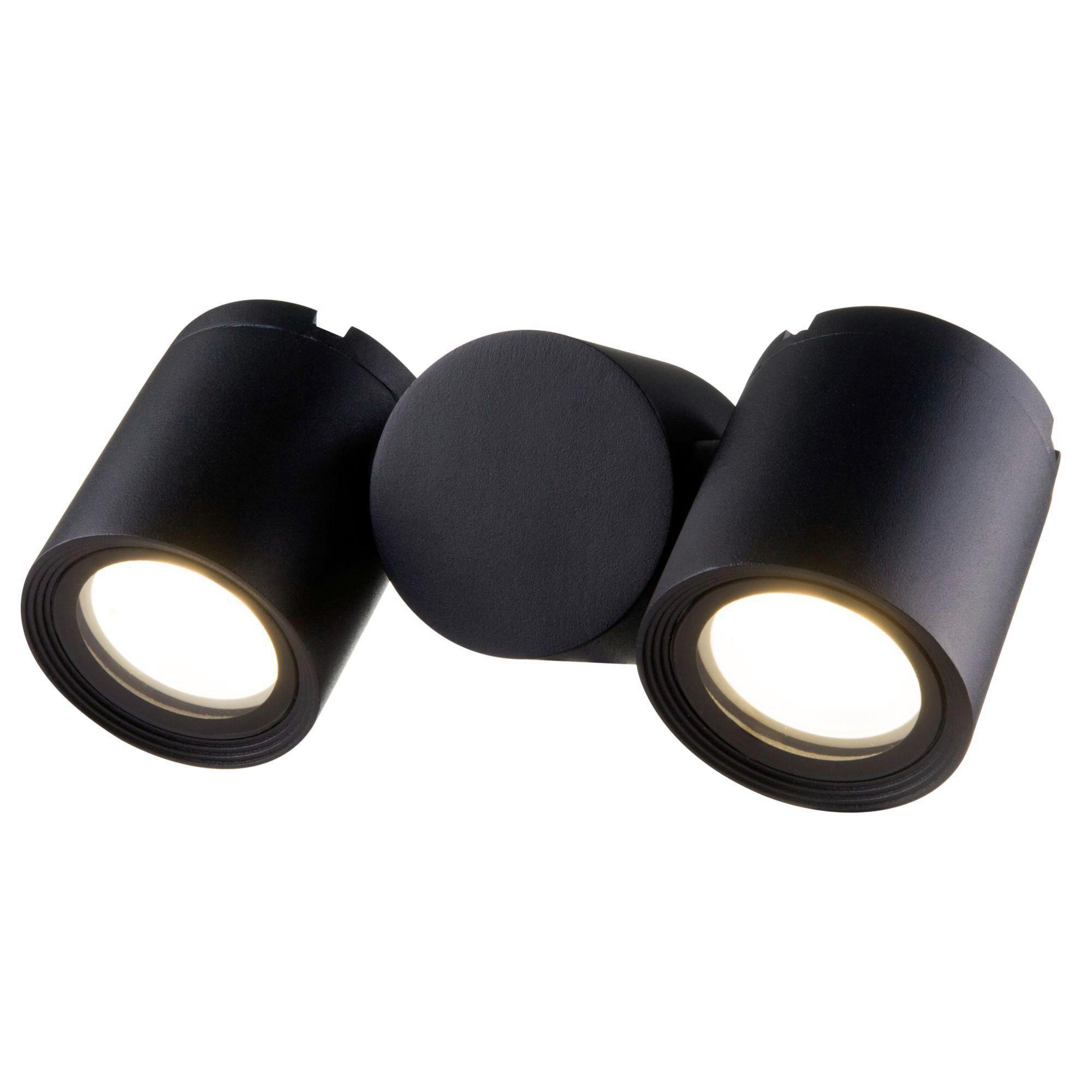 Außenwandleuchte Wall Street - Schwarz, Trend, Metall (20.5/6.7/6.5cm) - MAYTONI