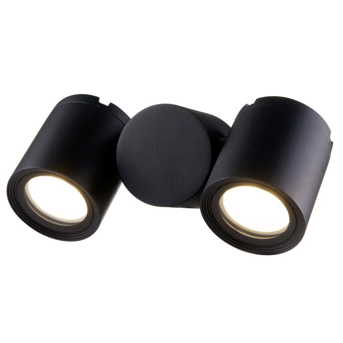 Außenwandleuchte Wall Street - Schwarz, Trend, Metall (20.5/6.7/6.5cm) - MAYTONI
