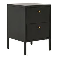 Kommode Dalby Chest Schwarz B: 60cm - Schwarz, Design, Metall (60/40/40cm) - MID.YOU
