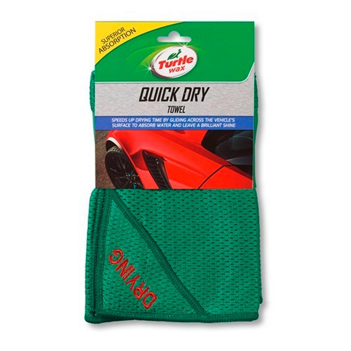 Univerzális Autótörlő Kendő Turtle Wax Quick & Dry - textil (15/20/2.5cm)