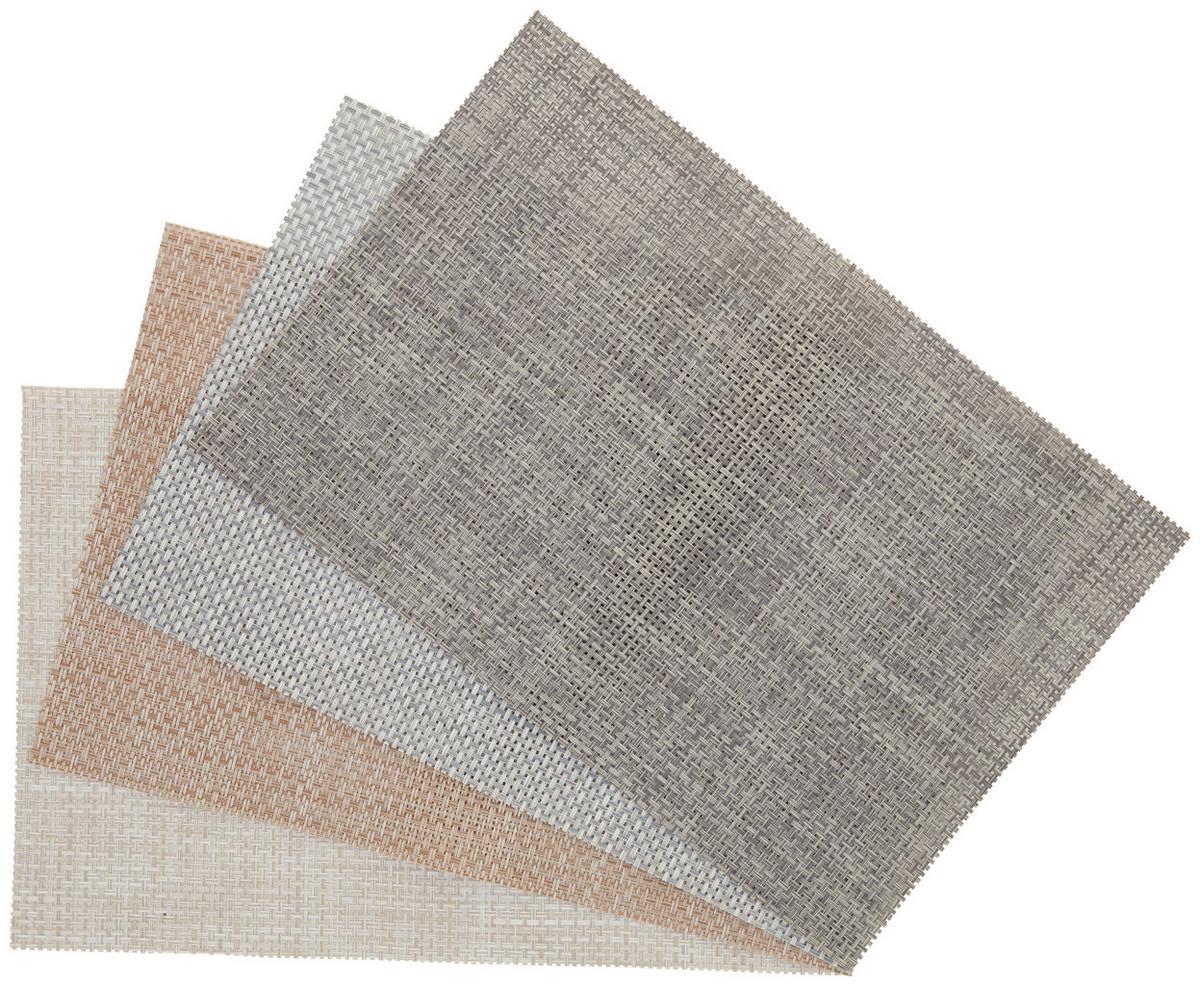 Prostíráí Max, různé barvy - šedá/bílá, Moderní, plast (43,5/28,5/1cm) - Modern Living