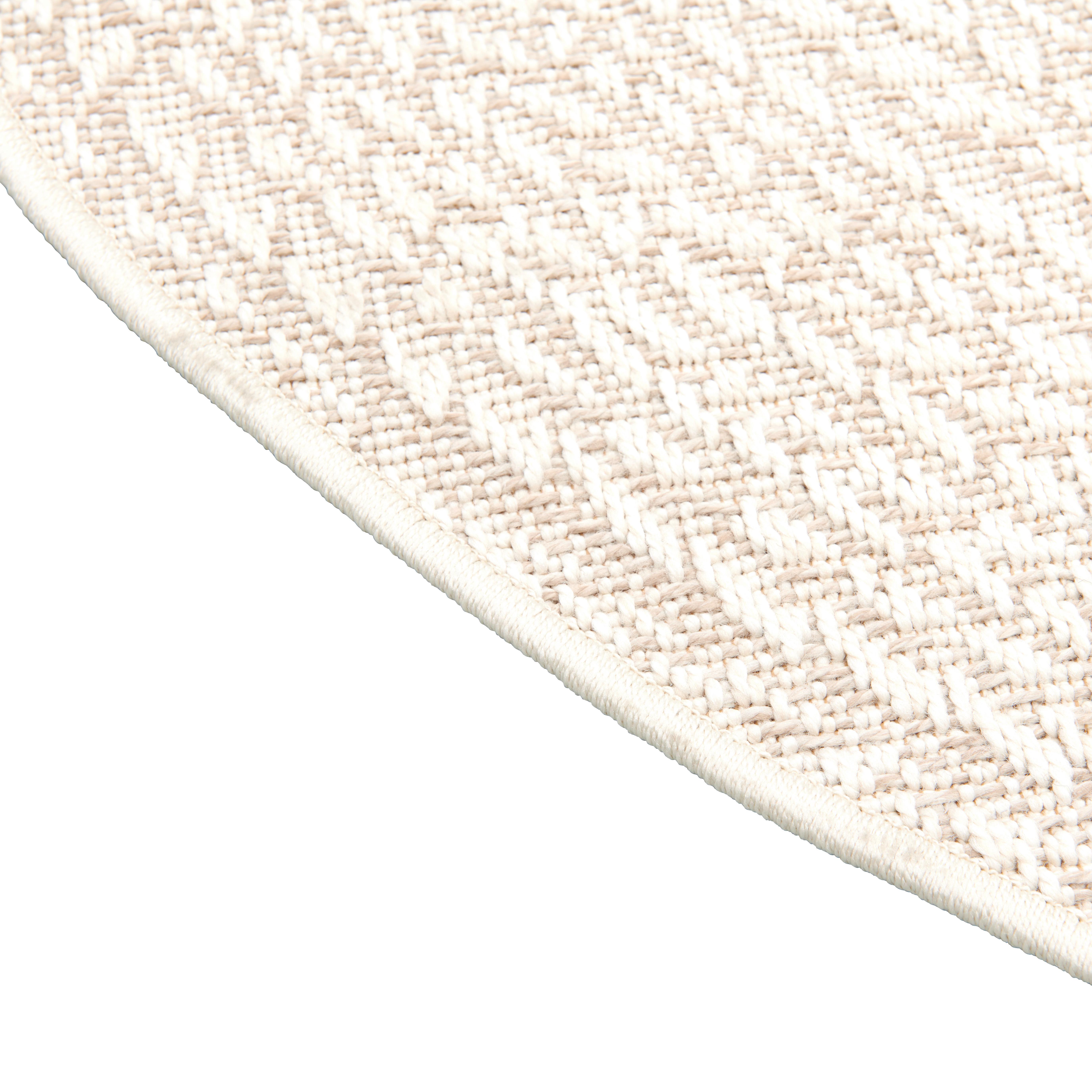 Webteppich Kenzy 5004 167-Cream - Creme, Basics, Textil (160cm)
