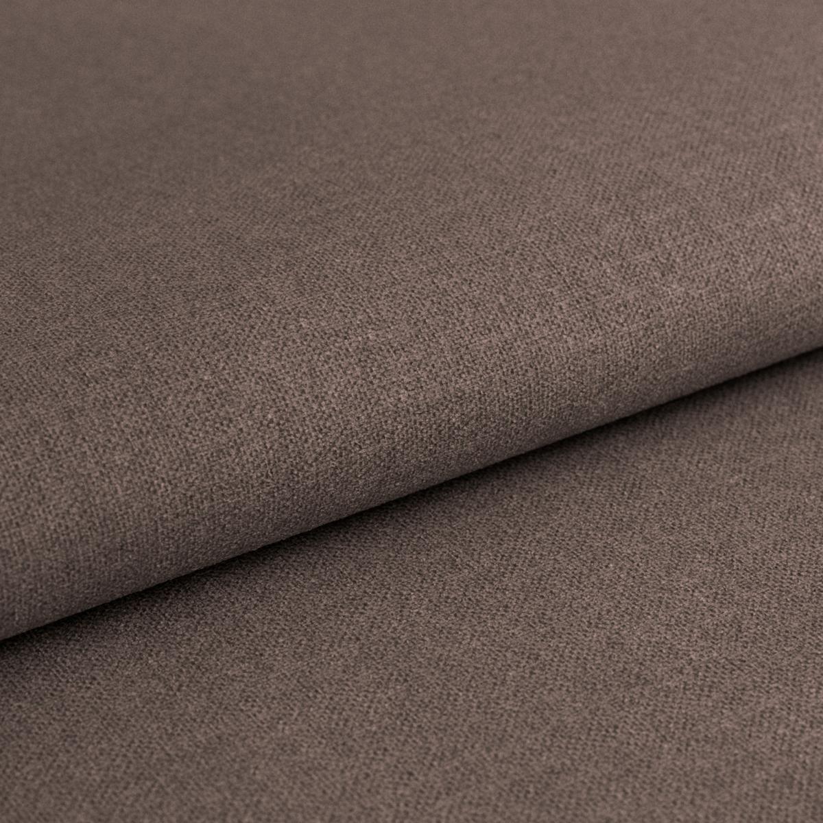 Ecksofa Gemini Dunkelbraun, B: 234cm - Chromfarben/Dunkelbraun, KONVENTIONELL, Textil (234/312cm)