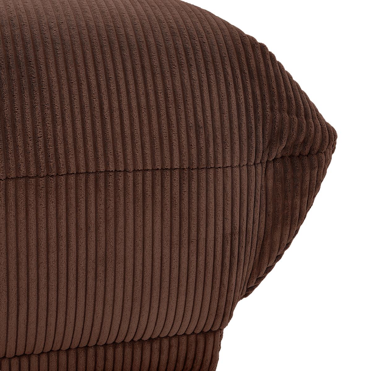Modul Sofa Giselle 4er Sofa B: 180 Cm Cord Braun - Braun, Trend, Textil (180/80/112cm) - Livetastic