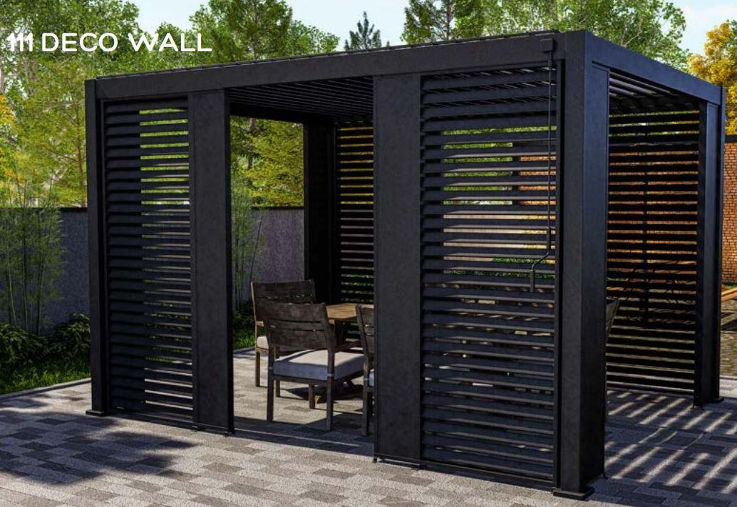 Dekoelement Deluxe/Classic Anthrazit - Anthrazit, MODERN, Metall (31/235/6cm) - Gardenson