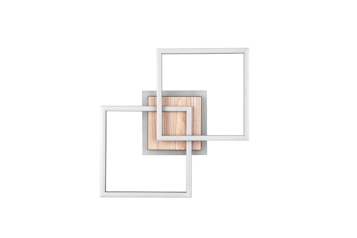 LED-Deckenleuchte R62793635 Giro - Braun, Basics, Kunststoff (57,5/35,5/8cm)