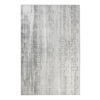 Webteppich Alaska Grau/Weiß 160x230 cm - Weiß/Grau, LIFESTYLE, Textil (160/230cm) - WECON HOME
