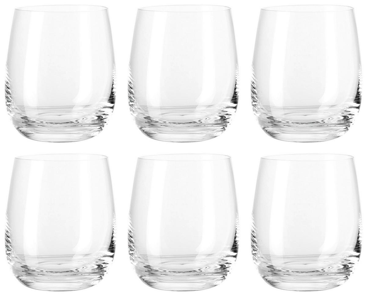 Gläserset Transparent B: 8,40 cm - Transparent, KONVENTIONELL, Glas (8,40/9,40/8,40cm) - Leonardo