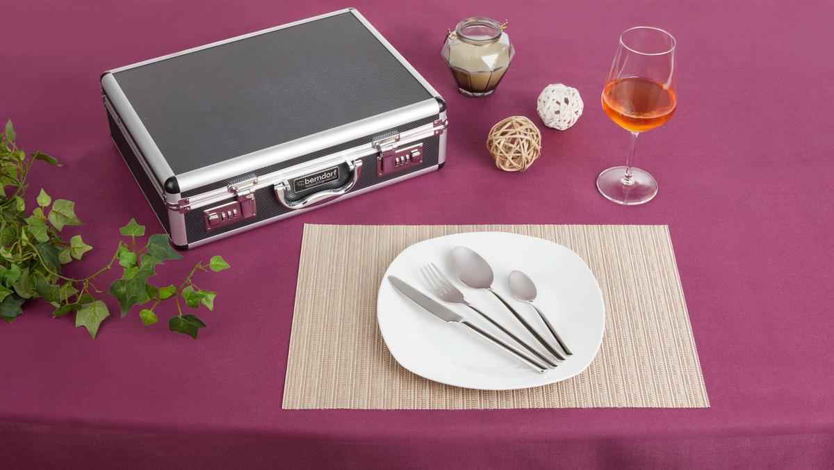 Besteckset 60-Teilig Toronto für 12 Personen - KONVENTIONELL, Metall (32,5/43,5/10,5cm) - Berndorf
