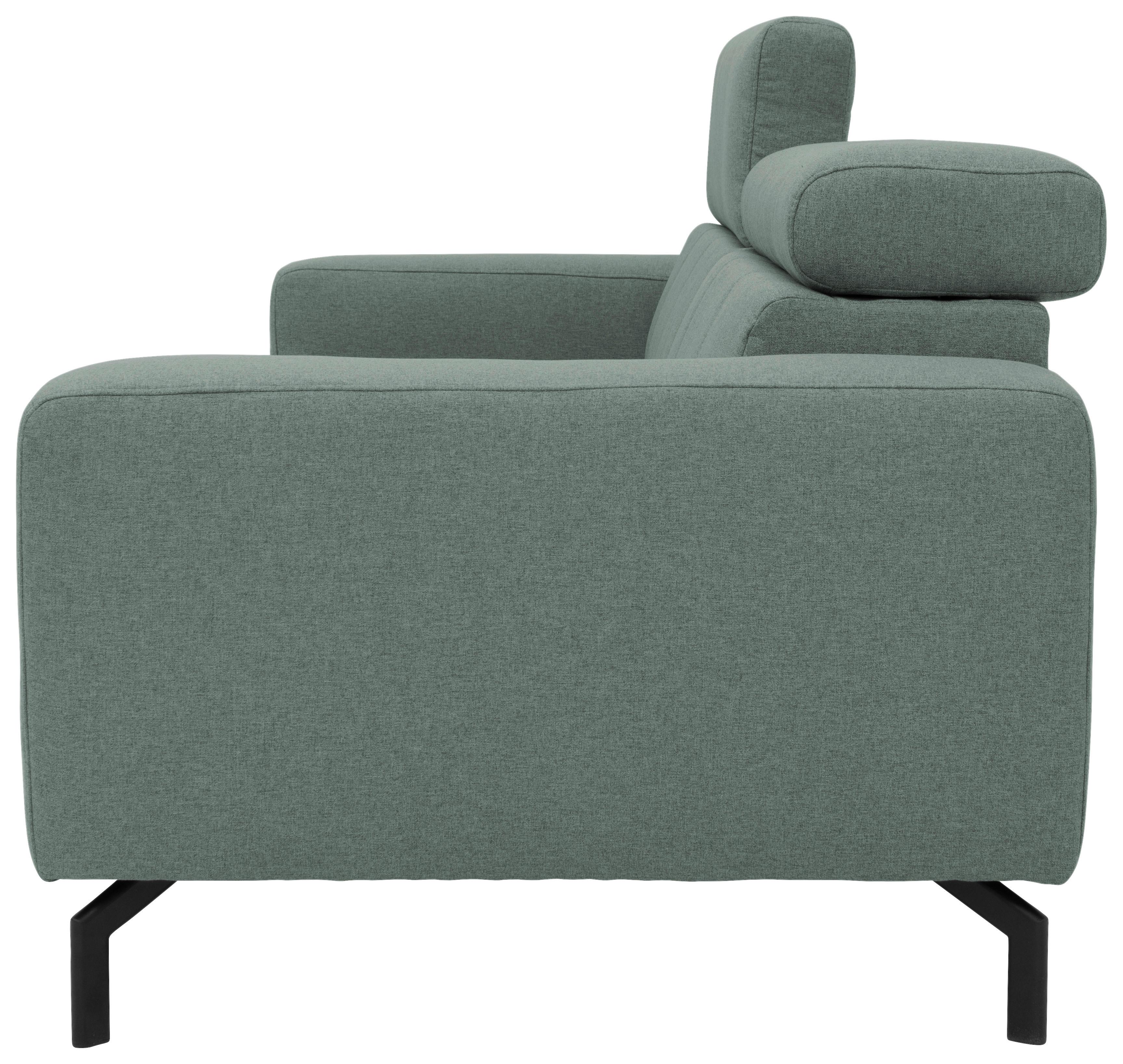 3-Sitzer-Sofa Kopfteil verstellbar Cunelli Türkis
