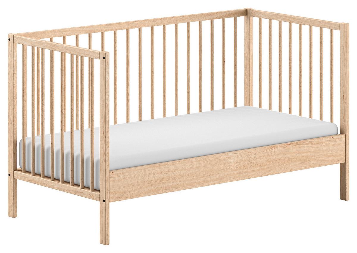 Kinder-/juniorbett Dino - Buchefarben/Naturfarben, MODERN, Holz (70/140cm) - Vipack
