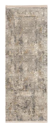 Teppich Läufer Multicolor Avignon 80x300 cm - Dunkelgrau/Hellgrau, Design, Textil (80/300cm) - Dieter Knoll